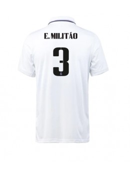 Real Madrid Eder Militao #3 Heimtrikot 2022-23 Kurzarm